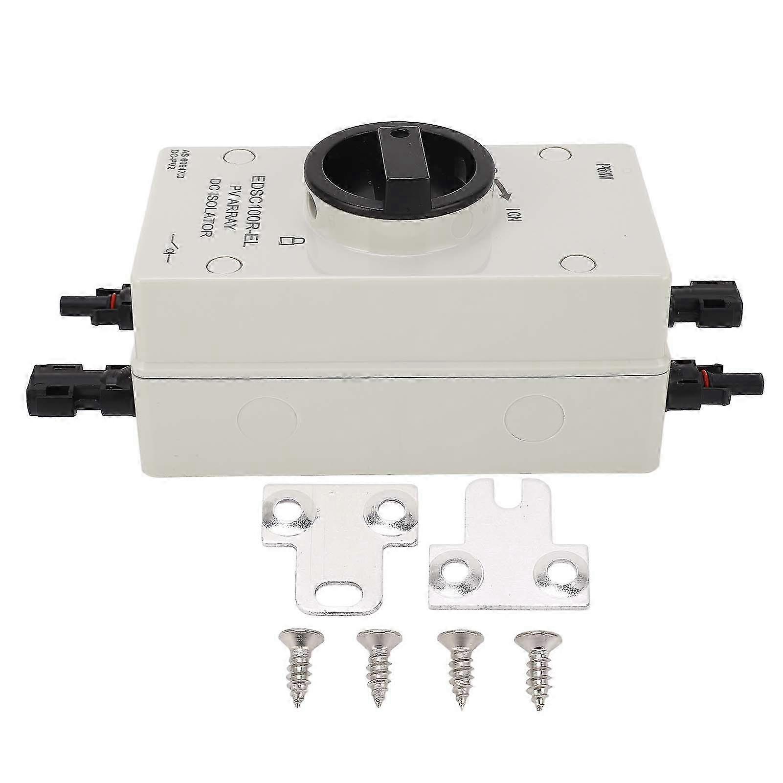 PV DC Isolator Switch 32A IP66 Waterproof Quick Switching Photovoltaic Disconnect Switch 1000V
