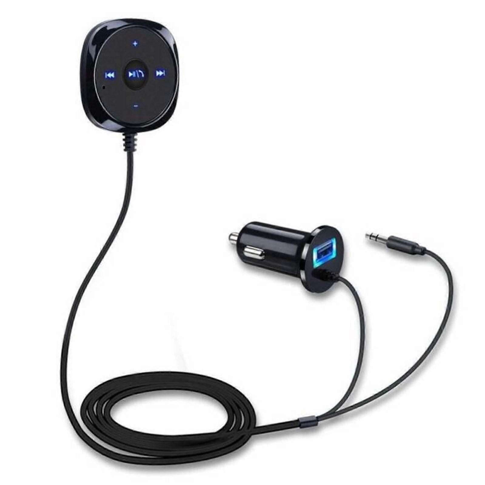 Bluetooth Audio Receiver Car MP3 Player AUX Adapter FM USB Transmitte