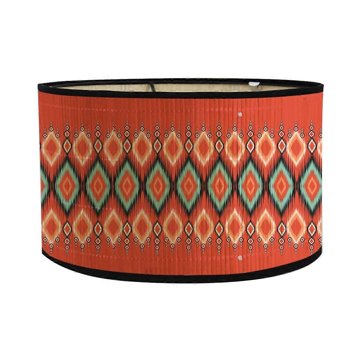 Lamp Shades Print Oval Lamp Shade 30x30x20CM Vintage Lamp Shades G