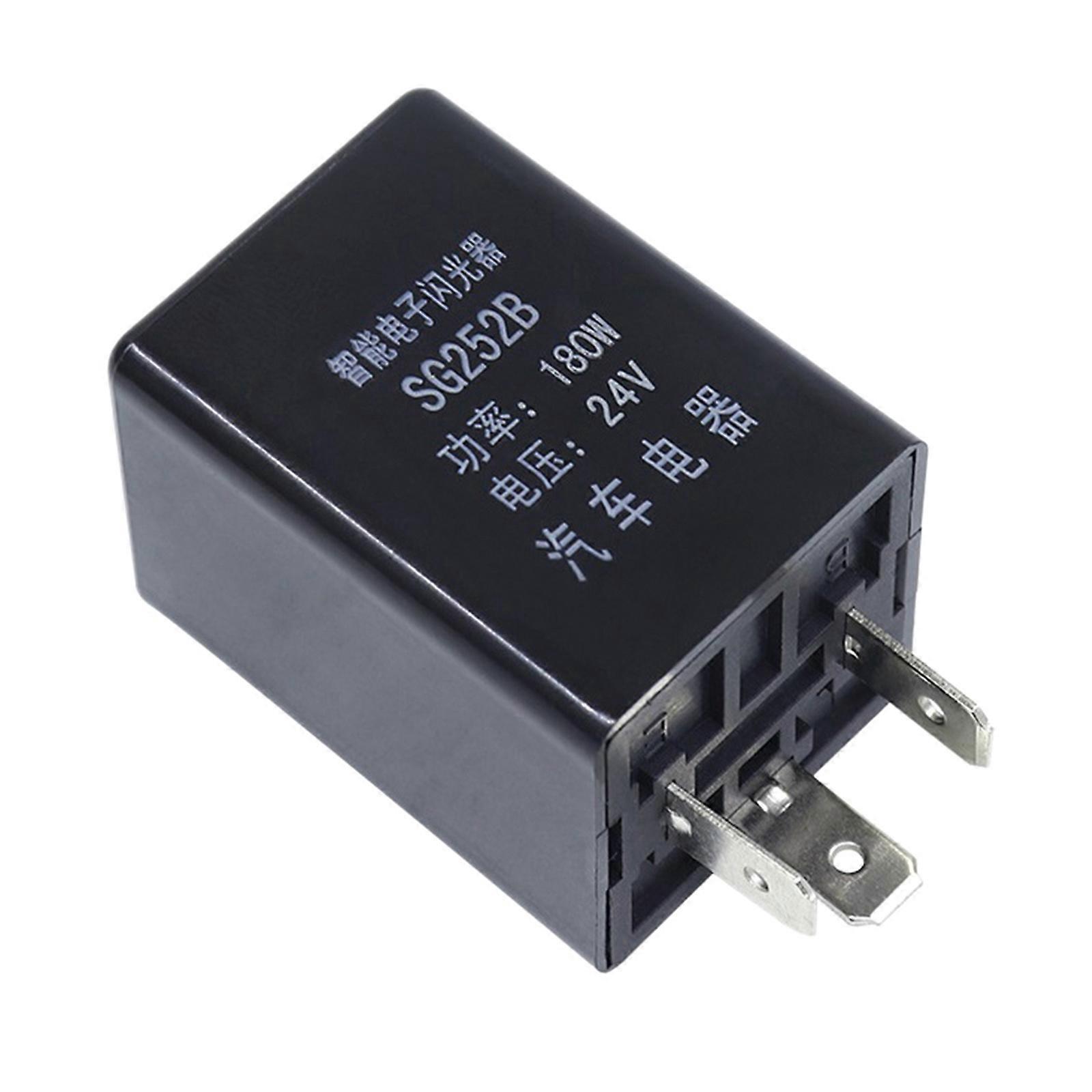 Electronic Turn Signal Flasher Relay 3-Prong  24V