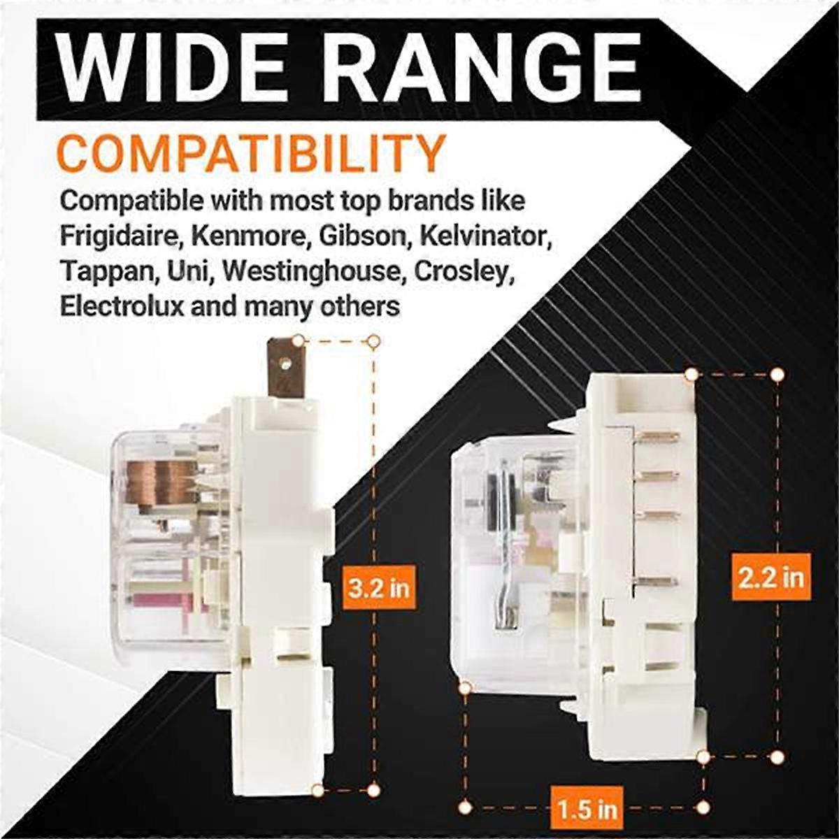 Defrost Timer Replacement Part Exact Fit for Frigidaire Kenmore