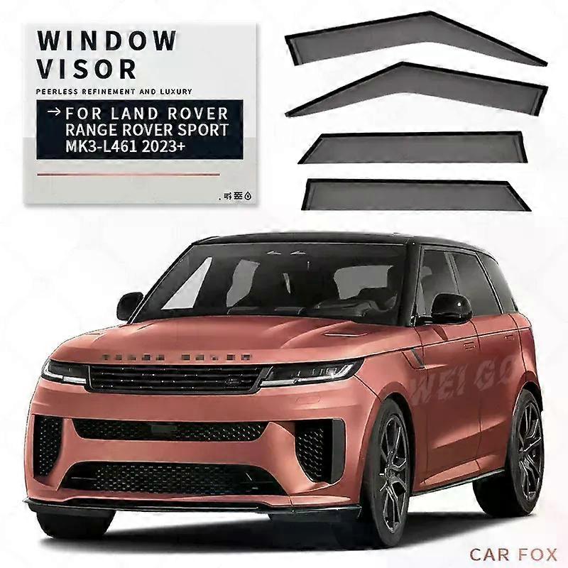 Ισχύει για: Για Land Rover Range Rover Sport MK3 L461 2023+ Γείσο παραθύρου Αποχρώσεις εξαερισμού Ventvisor Ανεμοθραύστες Γείσα Γείσο βροχής