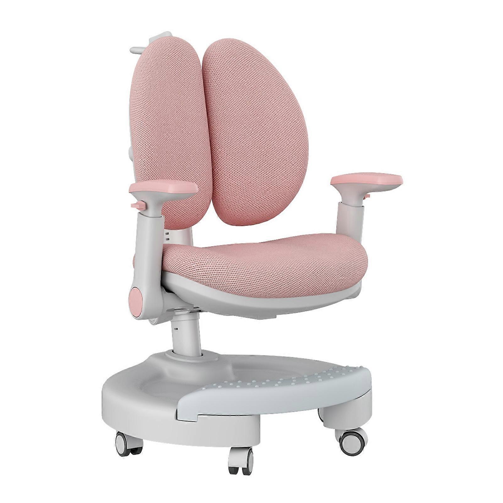 Chaise d’étude pour enfants Réglage du levage Chaise pour enfants avec repose-pieds, roulettes autobloquantes, type pivotant  