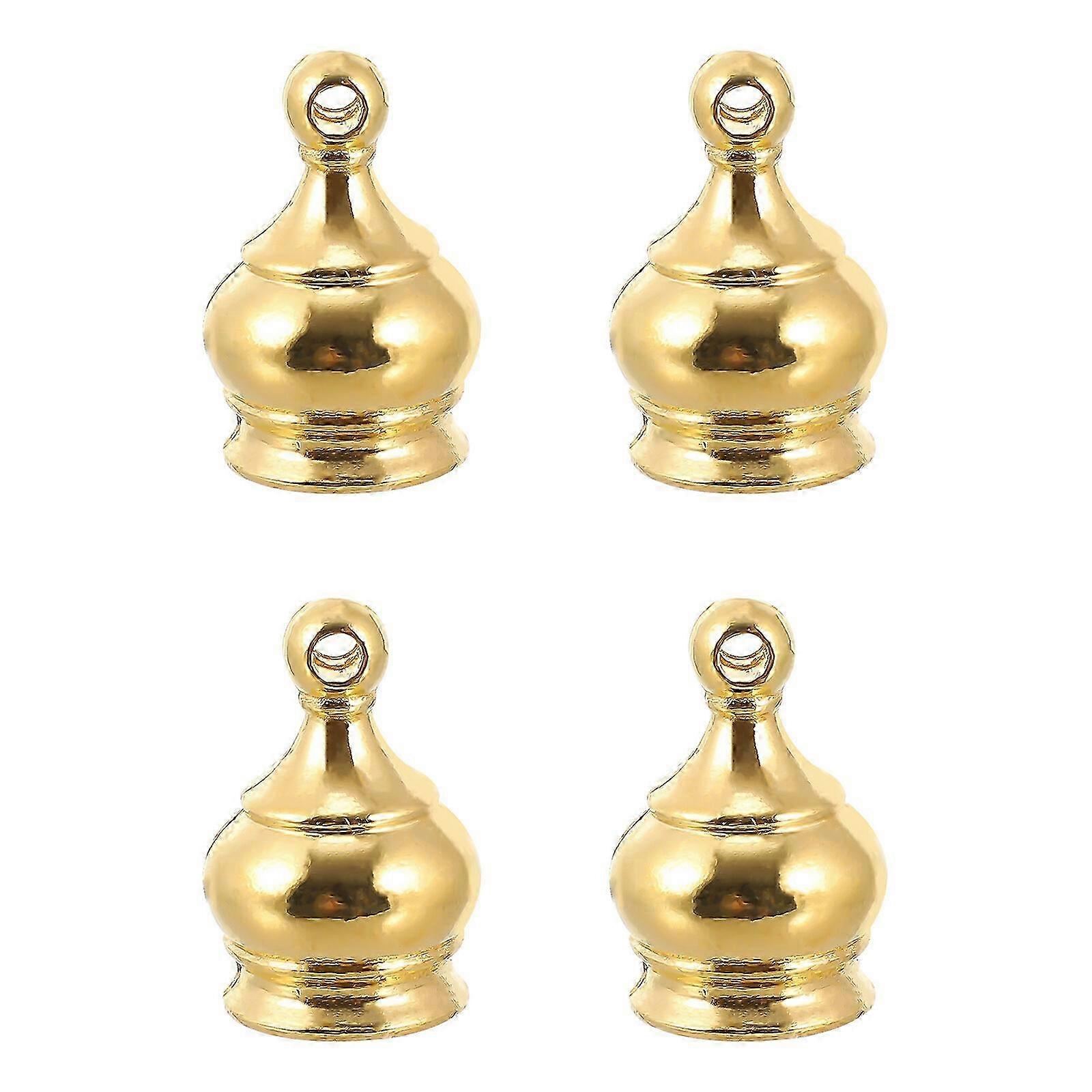 4-Piece Decorative Nut Knobs for Floor and Table Lamps