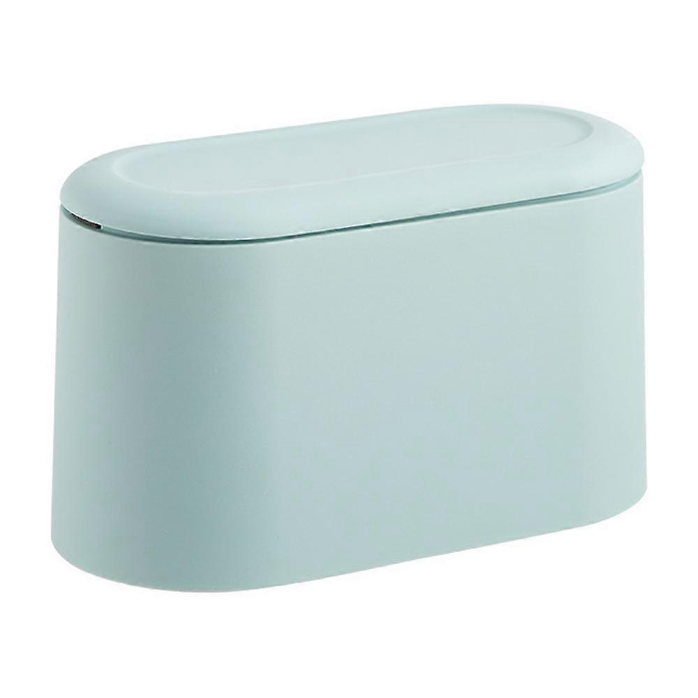 Trash Can with Lid, Space-Saving, Hide Trash Bags, Desk