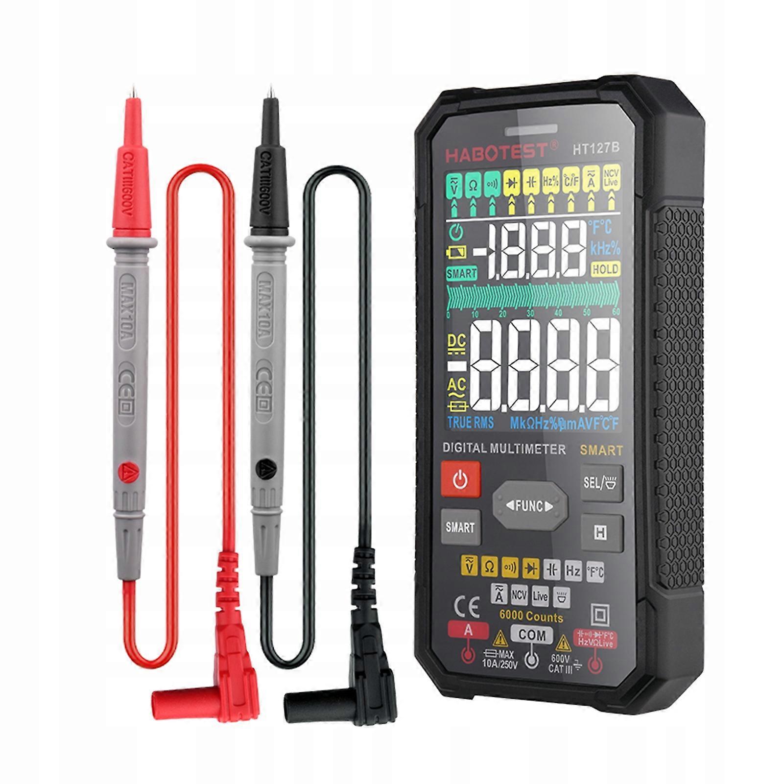 Multimeter Manual Habotest Ht127b