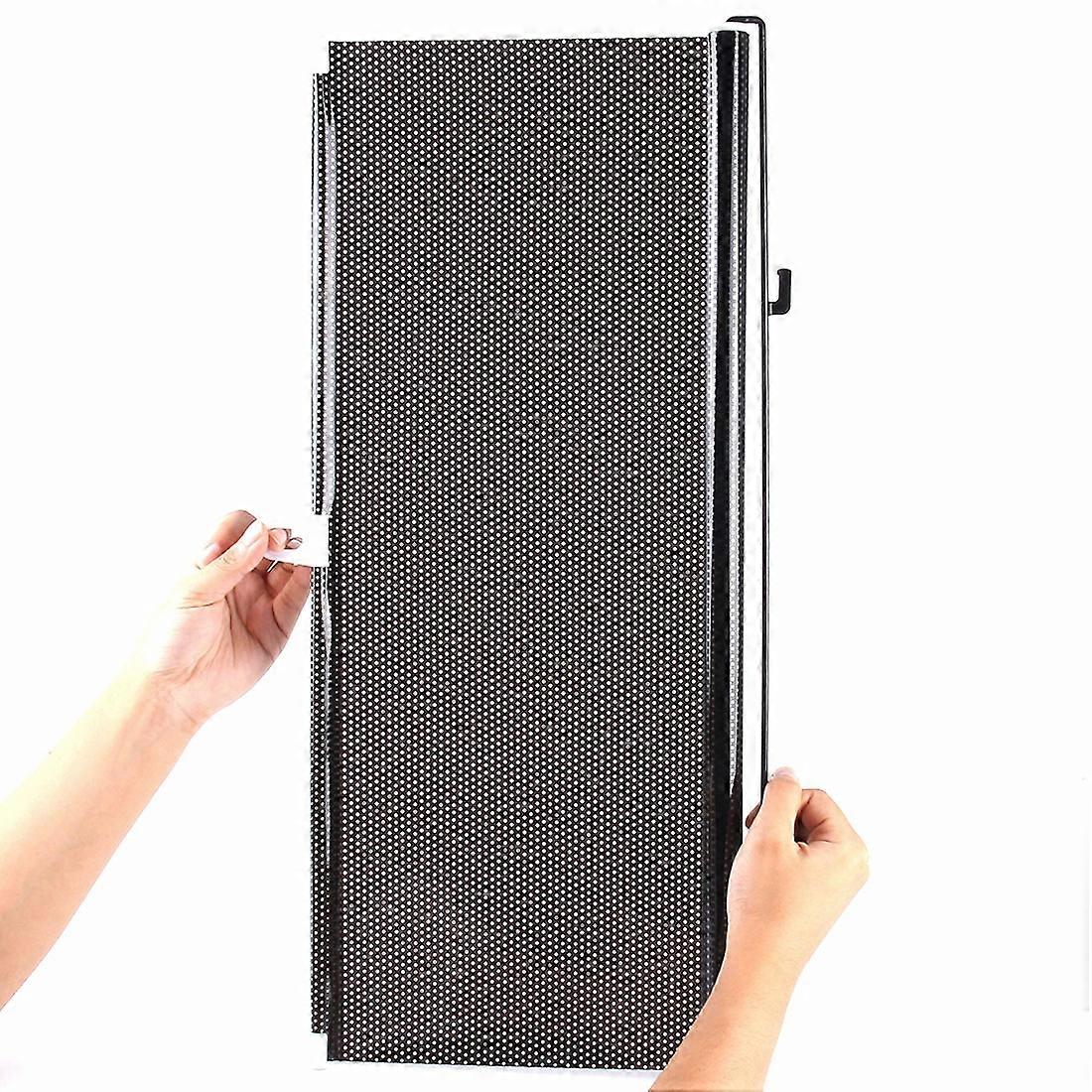 Foldable Car Insulation Curtain,Black,Size: 125 x 58cm