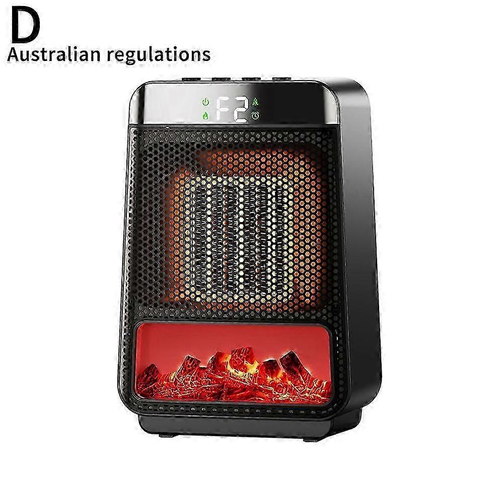 3D Dynamic Flame Heater Home Heater Ceramic Heating Quiet and Energy-saving_Featured Gift