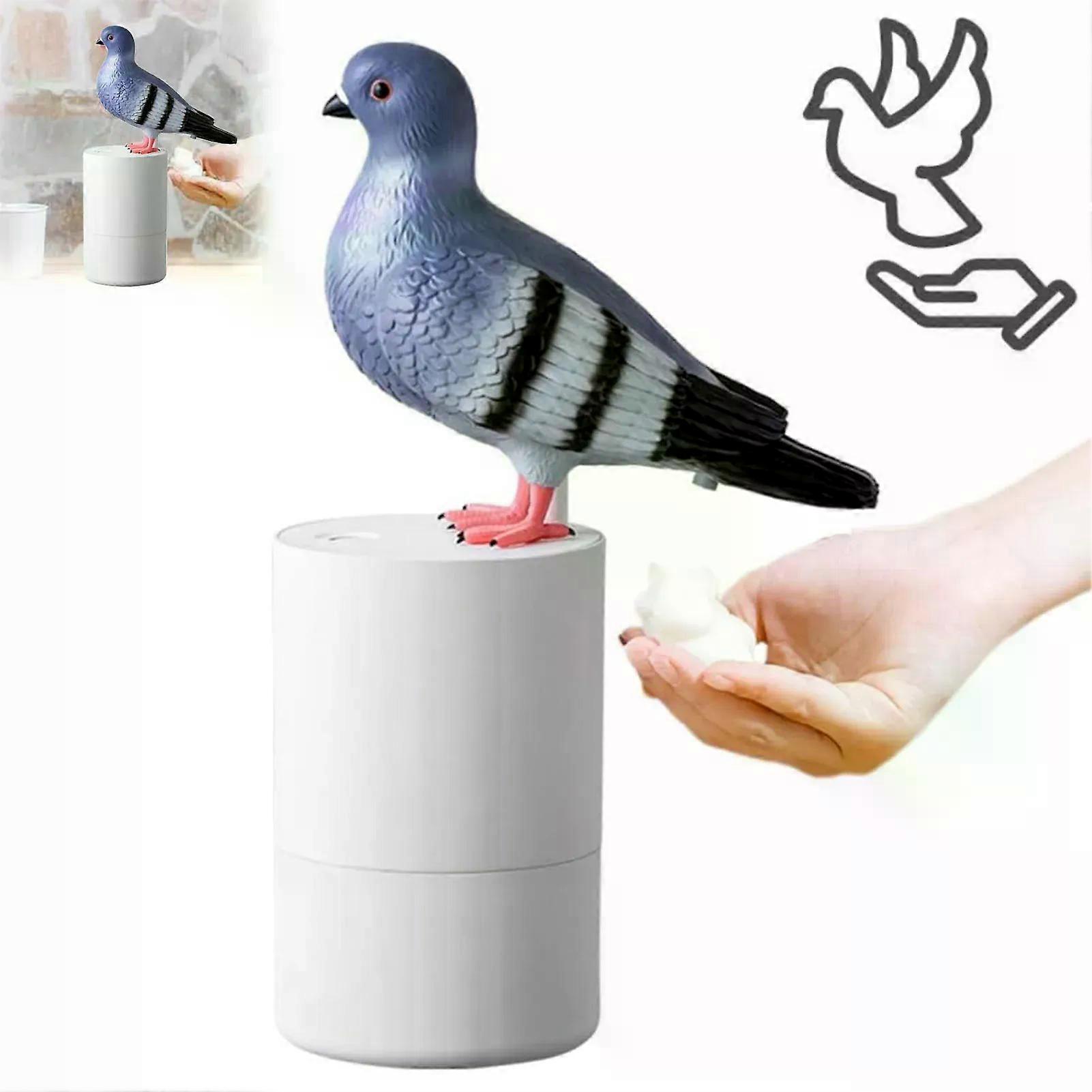 Automatic Foaming Hand Soap Dispenser Blue Bird Touchless Induction Soap Dispenser ABS Refillable for Kitchen Bathroom Hall