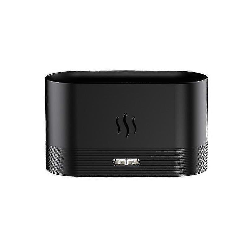 Essential Oil Diffuser With Flame Night Light, 180ml Silent Aromatherapy Atomizing Humidifier, Essential Oil