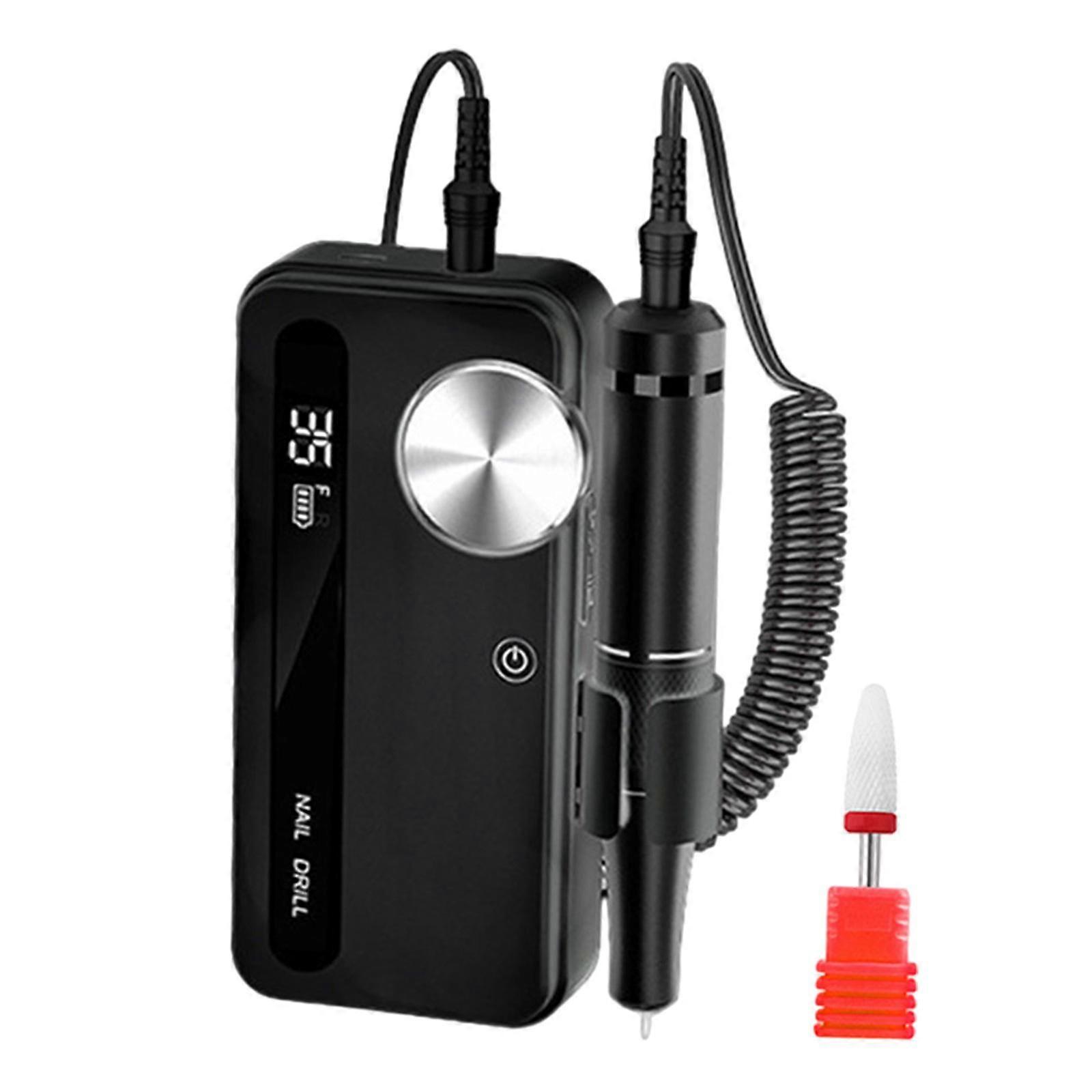 Electric Nail File Machine, Portable,Home Salon Use,Lightweight Nail Drill