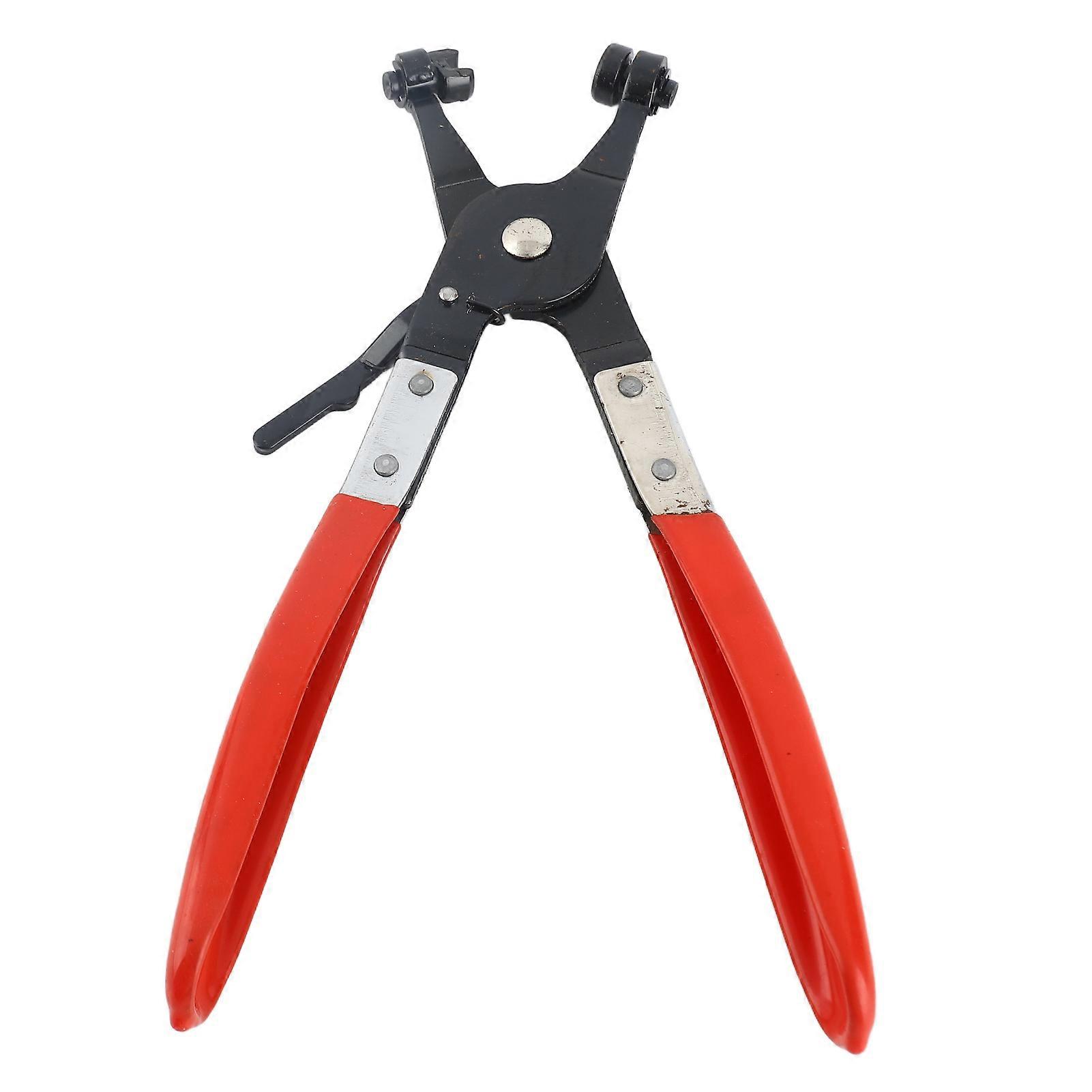 Swivel Flat Band Hose Clamp Plier Tool for Car Water Pipe Removal, Durable Ring Type Hose Clamp Remover Hand Tool