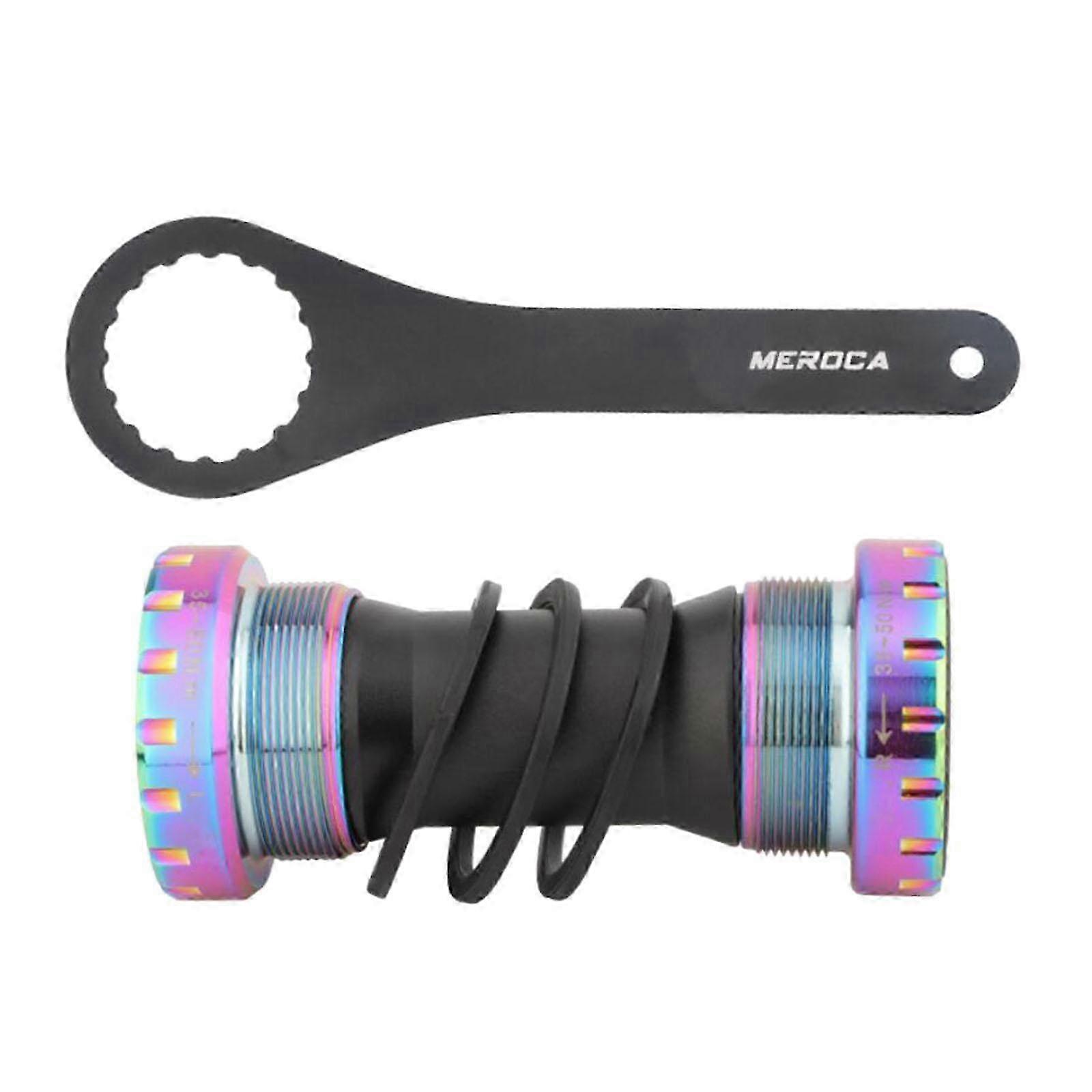 Mountain Bike Bottom Bracket Shell 68/73MM BB Thread Type Crankset Bearings-color: Dazzling