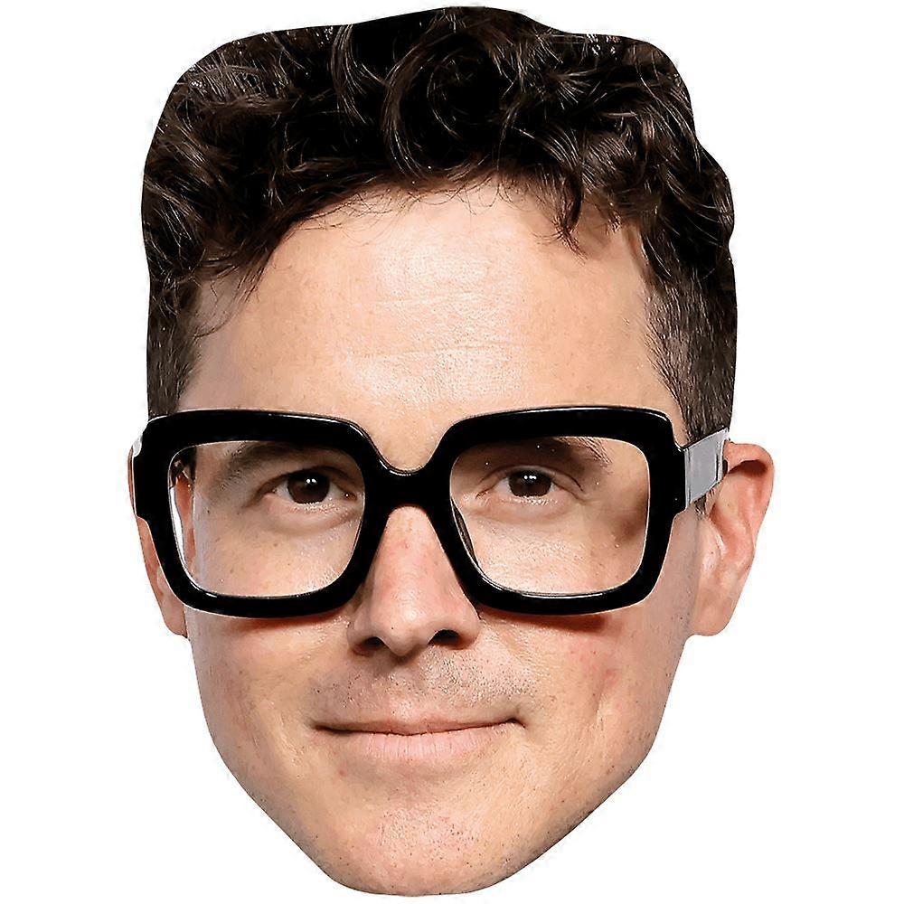 Ryan Lott (Glasses) Big Head. Larger than life mask.