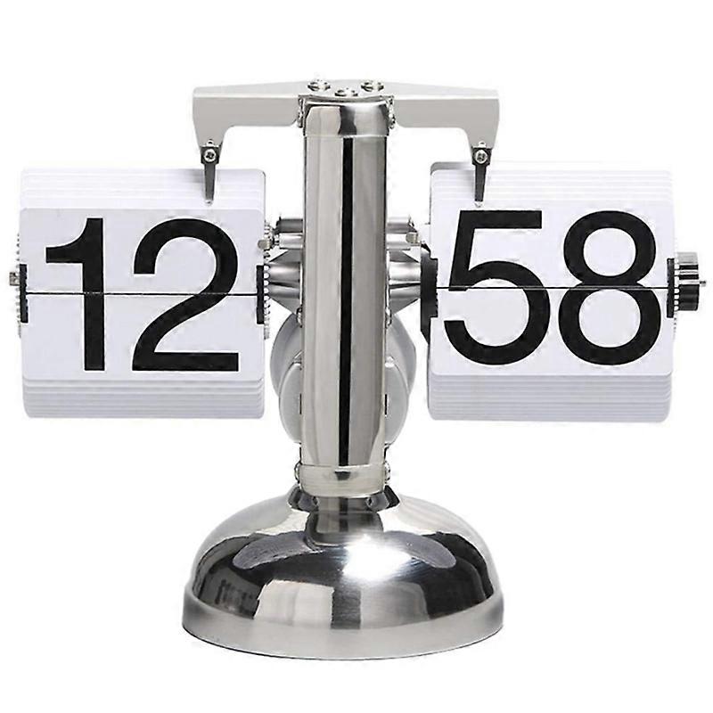 Flip Digital Clock Small Scale Desk Clock Retro Flip Clock