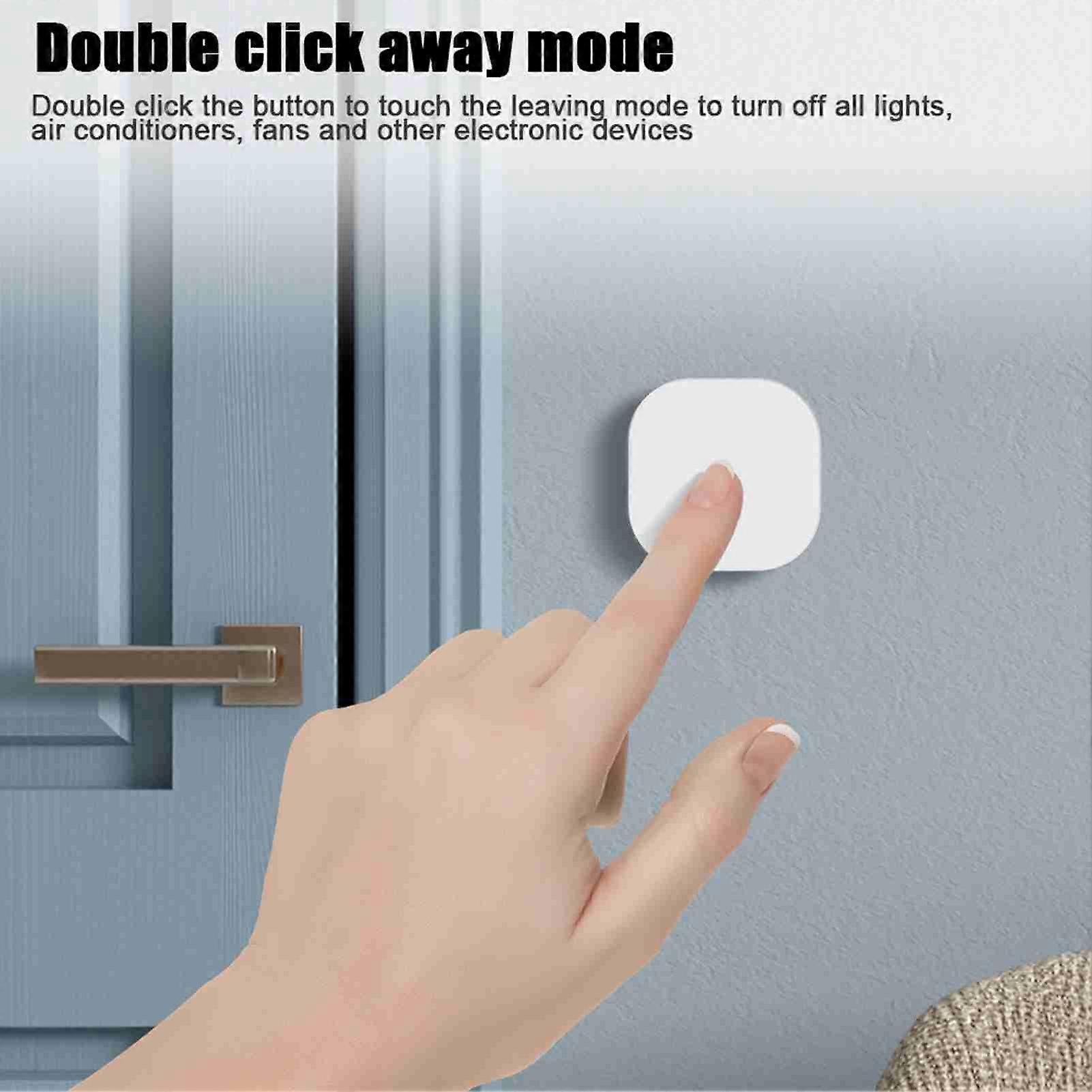 Timing Smart Button Dimmer Switch with and Remote Dimming Mode Intelligent Scene Switch for Tuya