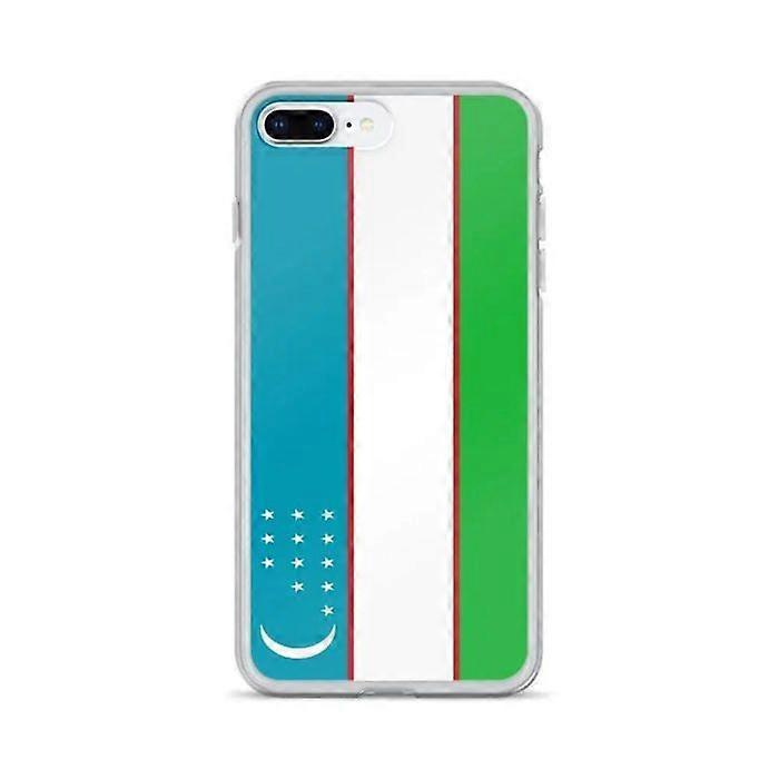 Uzbekistan Flag Phone Case - iPhone 7 Plus