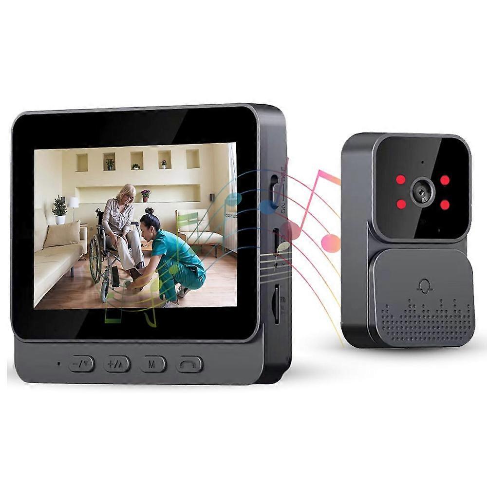 Wireless WiFi Video Doorbell Smart Phone Camera Door Bell Ring Intercom Security