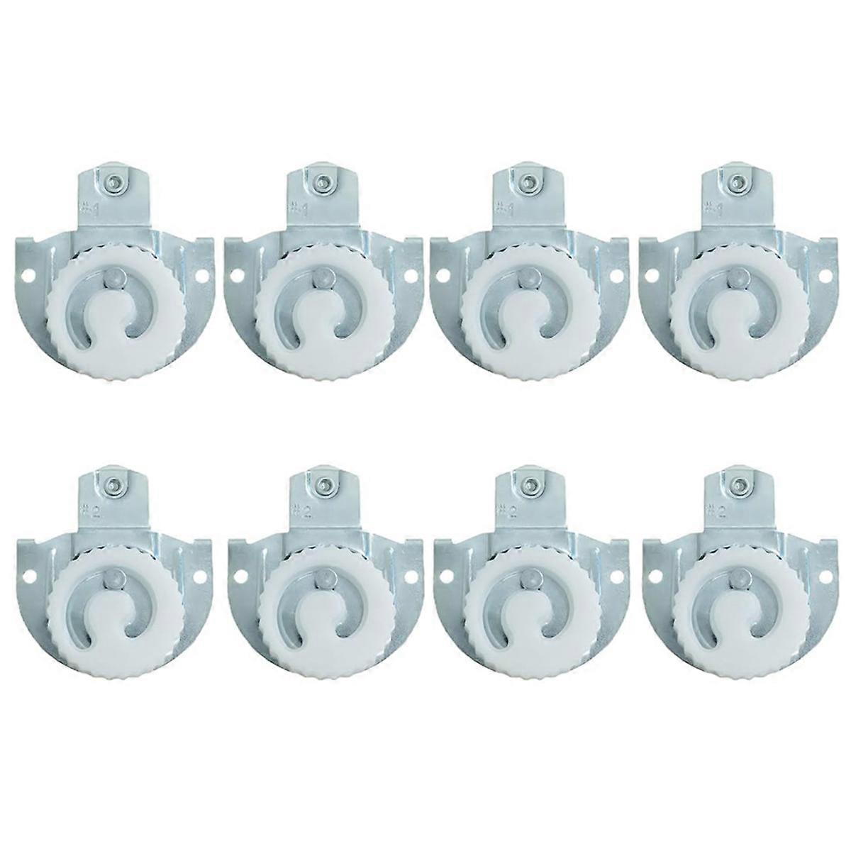 8pc Sliding Closet Door Wheels Hardware,Wardrobe Cabinet Rollers