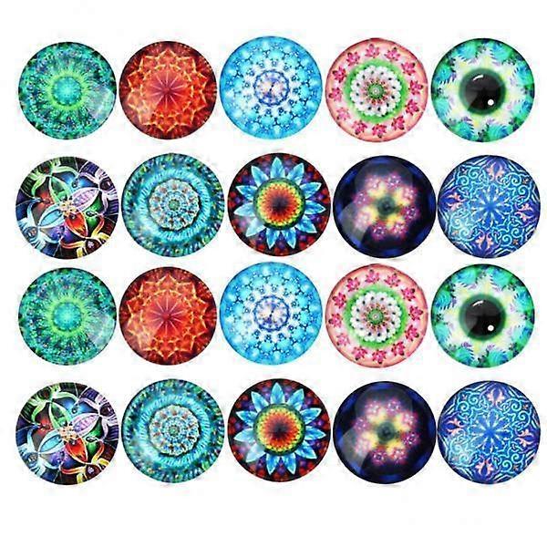 2-5pack 20pcs Mixed Flatback Cabochons Embellishment