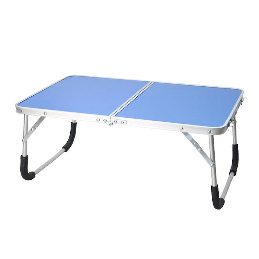 folding table Adjustable garden picnic table for camping picnic party BBQ office Royal Blue
