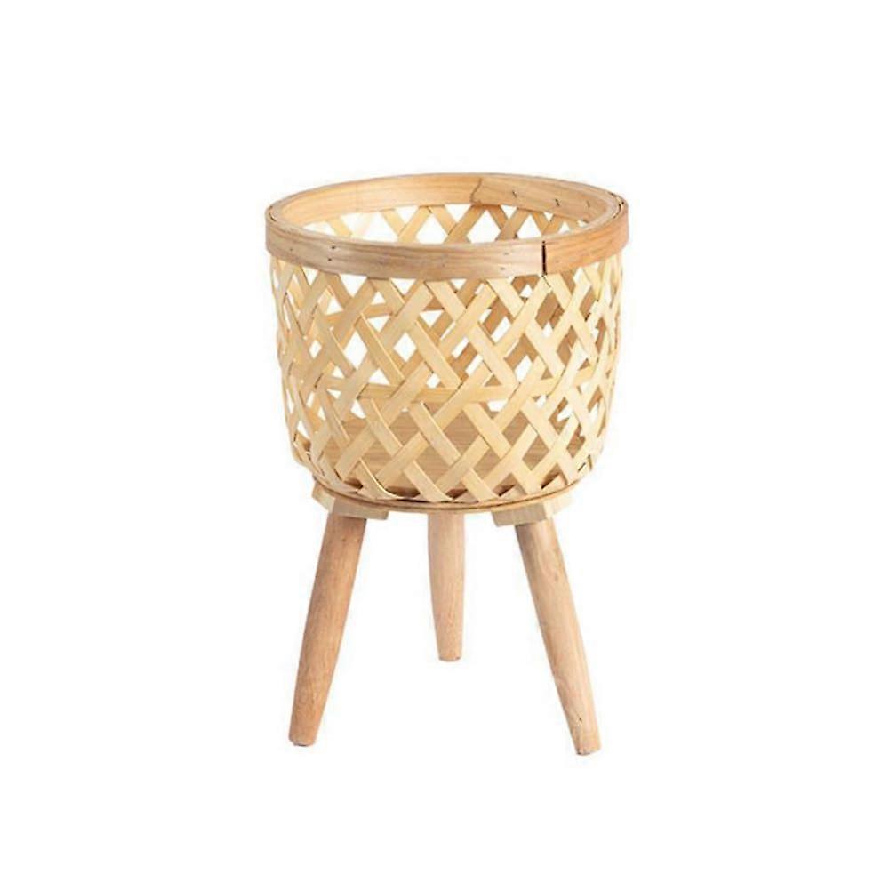 Flower Pot, Bamboo Rattan, Flower Pot, Twill, Balcony, Flower Box, Flower Shelf, S,,,