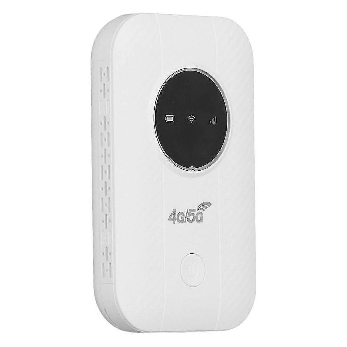 LTE 4G 5G Modem Router, 300Mbps Hotspot Μέχρι 10 συσκευές, Υποδοχή κάρτας SIM, Μπαταρία 2100mAh, για ταξίδια