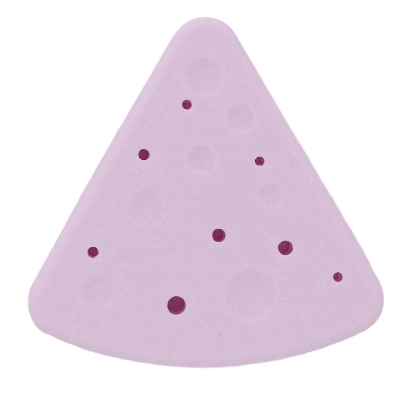Portable Triangle Silicone Powder Puff Storage Box