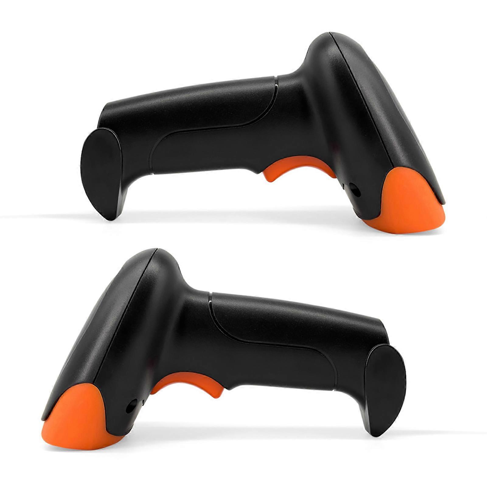 Handheld 1D/2D/QR Barcode Scanner 2.4G Wireless USB Wired Bar Reader Manual / Continuous Scanning CMOS Image Sensor Support Paper /Screen PDF417 Comp