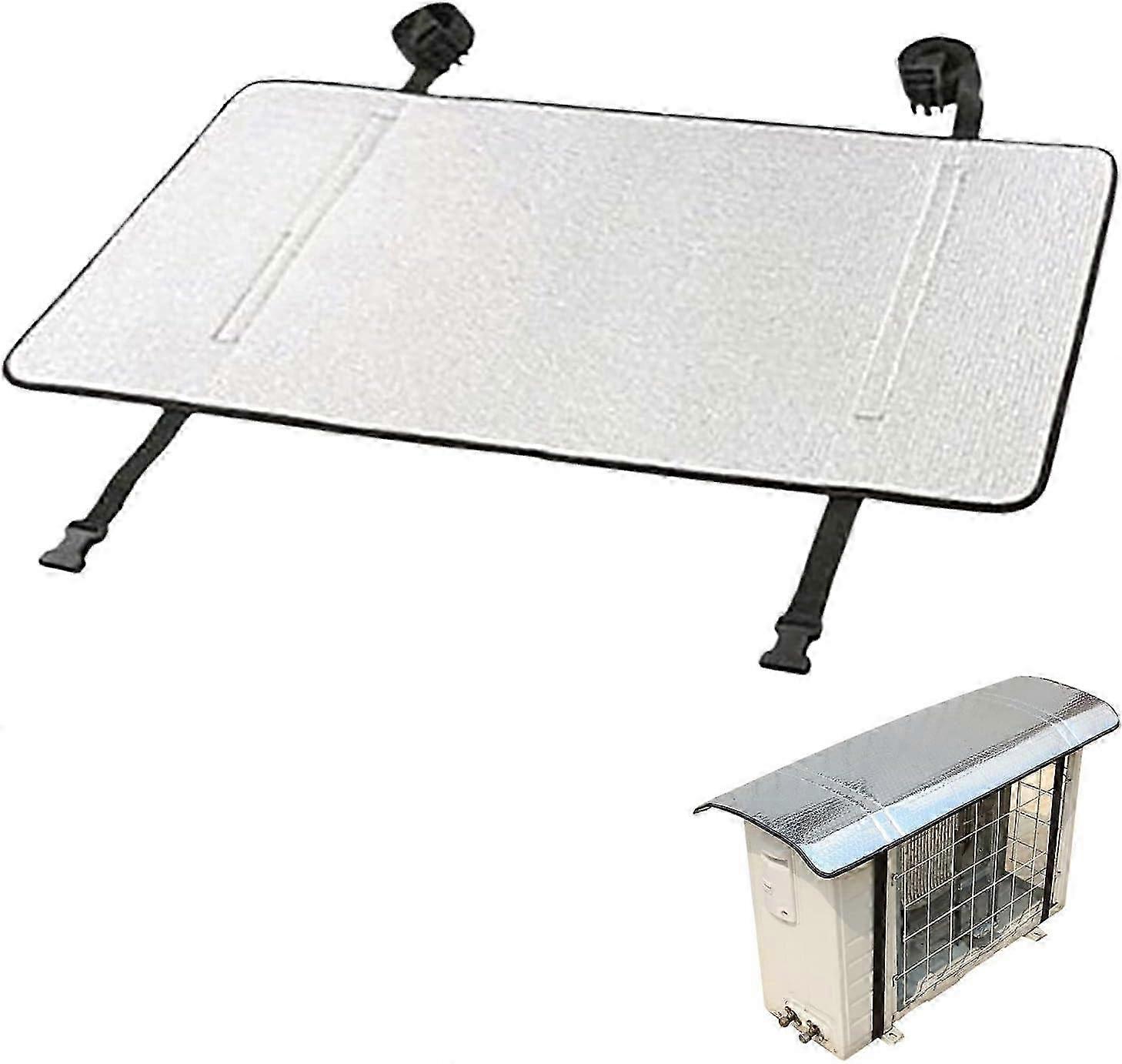 Sunshield Protective Cover for Outdoor AC Units with Insulating Layer