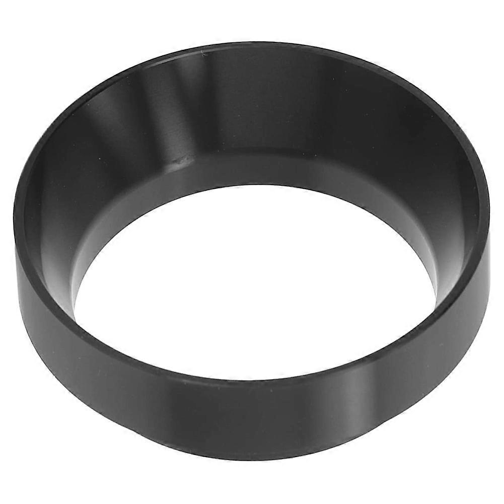 51mm Espresso Dosing Funnel, Magnetic Ring Coffee Machine(Black)