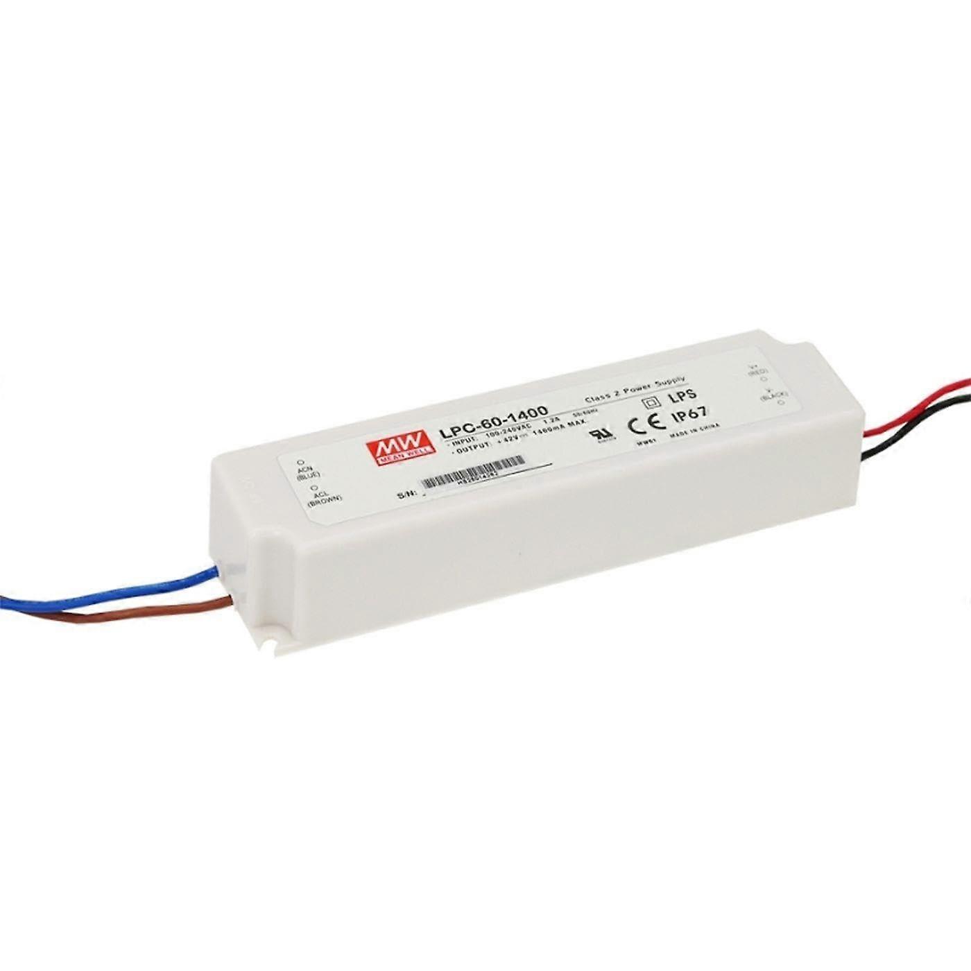 MW MEAN WELL LPC601050 50W 1050mA 9.48VDC constant current LED power supply IP67