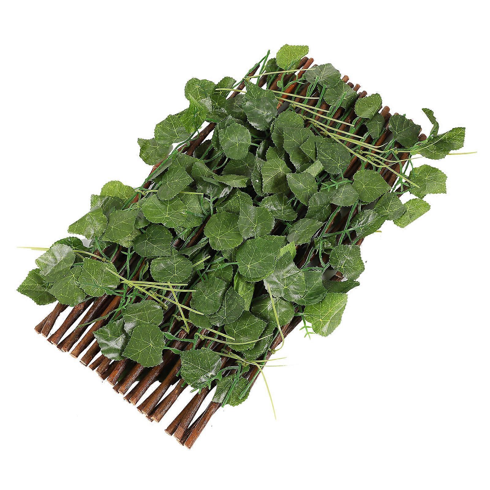 Portable Artificial Fence, Versatile Usage, Suitable for Various Decor Styles