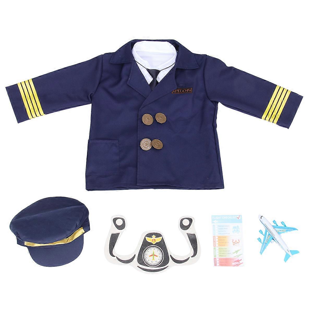 Pilot-Themed Kids Attire, Convenient On/Off Feature, Excellent for Festivals