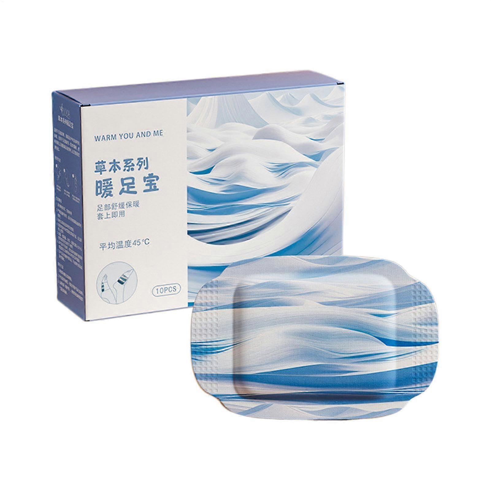 Heat pads for hands – 5 pairs of portable warmers for outdoor, skiing, hunting Blue