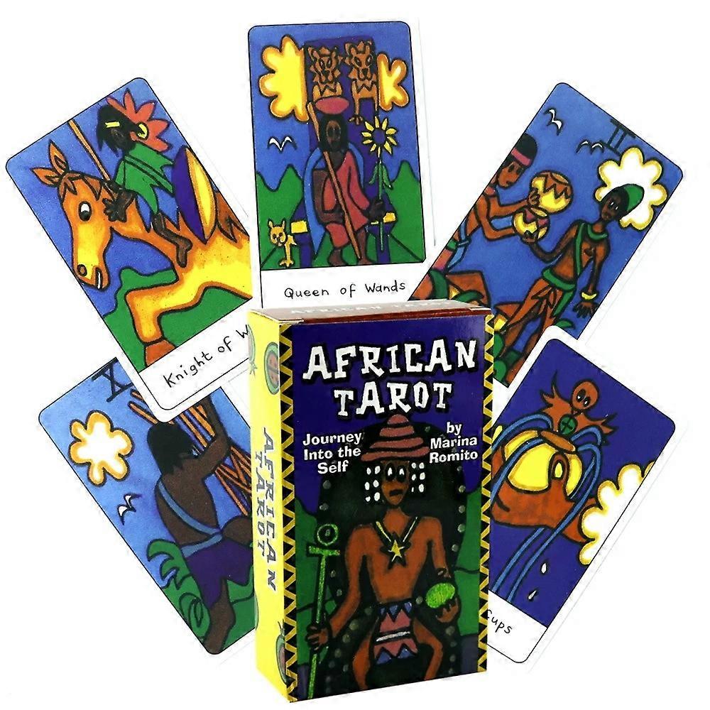 African Tarot Cards Deck - Divination & Guidance - English