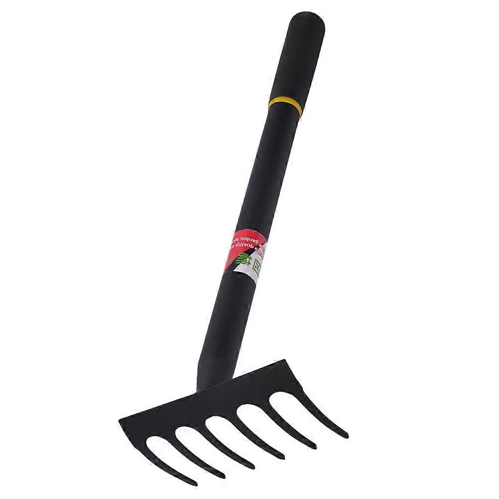 1Pc Garden Rake Farm Implement Gardening Tool Weeding Hand Tool for Loosening Soil