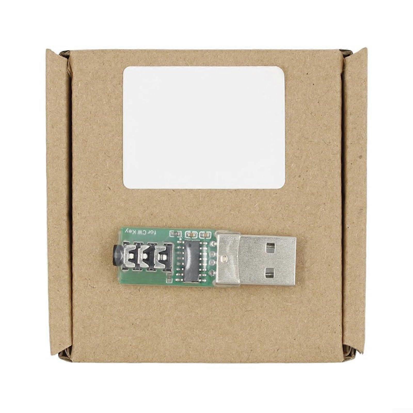 Mobile Code Connector USB Key for Morse Trainer CW Practice Device Compatible with Windows iOS Android
