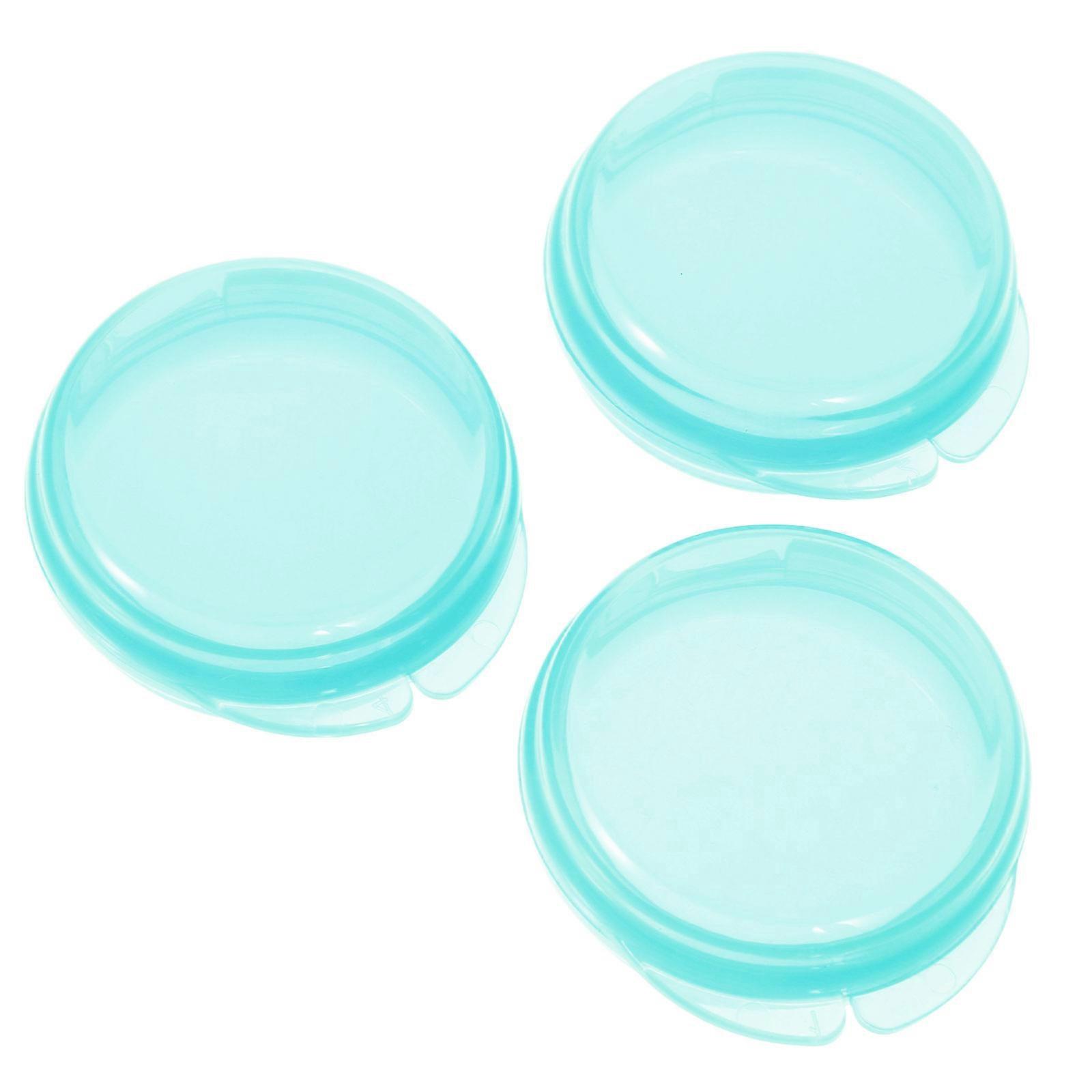 Small Pill Case for Travel Green Plastic PP Material Daily Medication Organizer 3 Times a Day Storage Solution