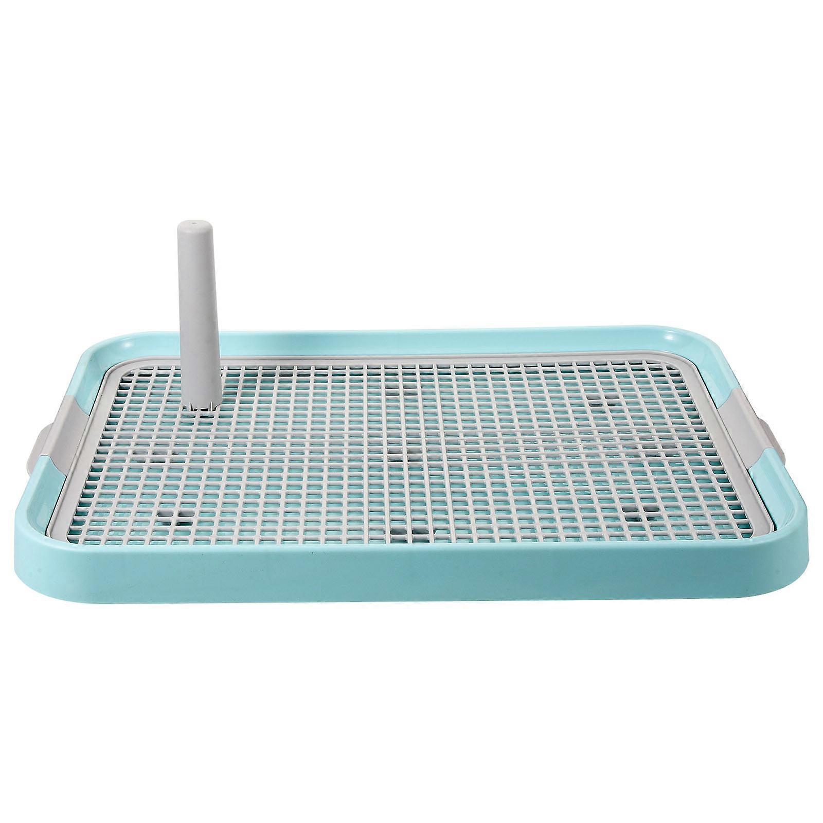小型犬用トイレプラスチック犬用トイレ家庭用小型犬および中型犬49.00X37.00X15.00CM 2層構造1セット