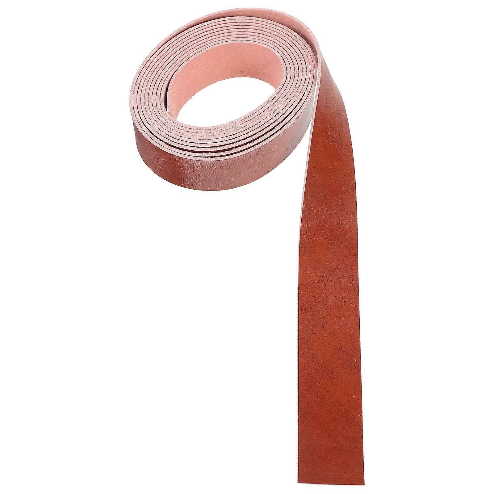 Faux Leather Sheets Leather Strip Craft Making Diy Enthusiasts 200X2.5CM High Simulation 1 Roll