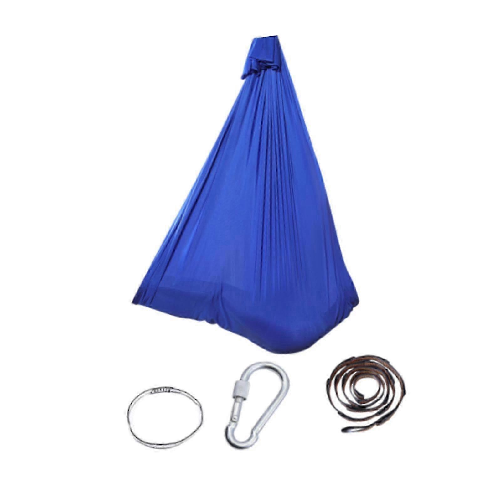 Adjustable Hanging Chair for Kids for Courtyard or Balcony in Blue