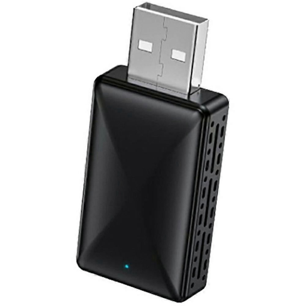 AB019F 2 in 1 CarPlay Android Auto Wireless Adapter Bluetooth-Compatible 5.4 WiFi 6 Connection Dongle