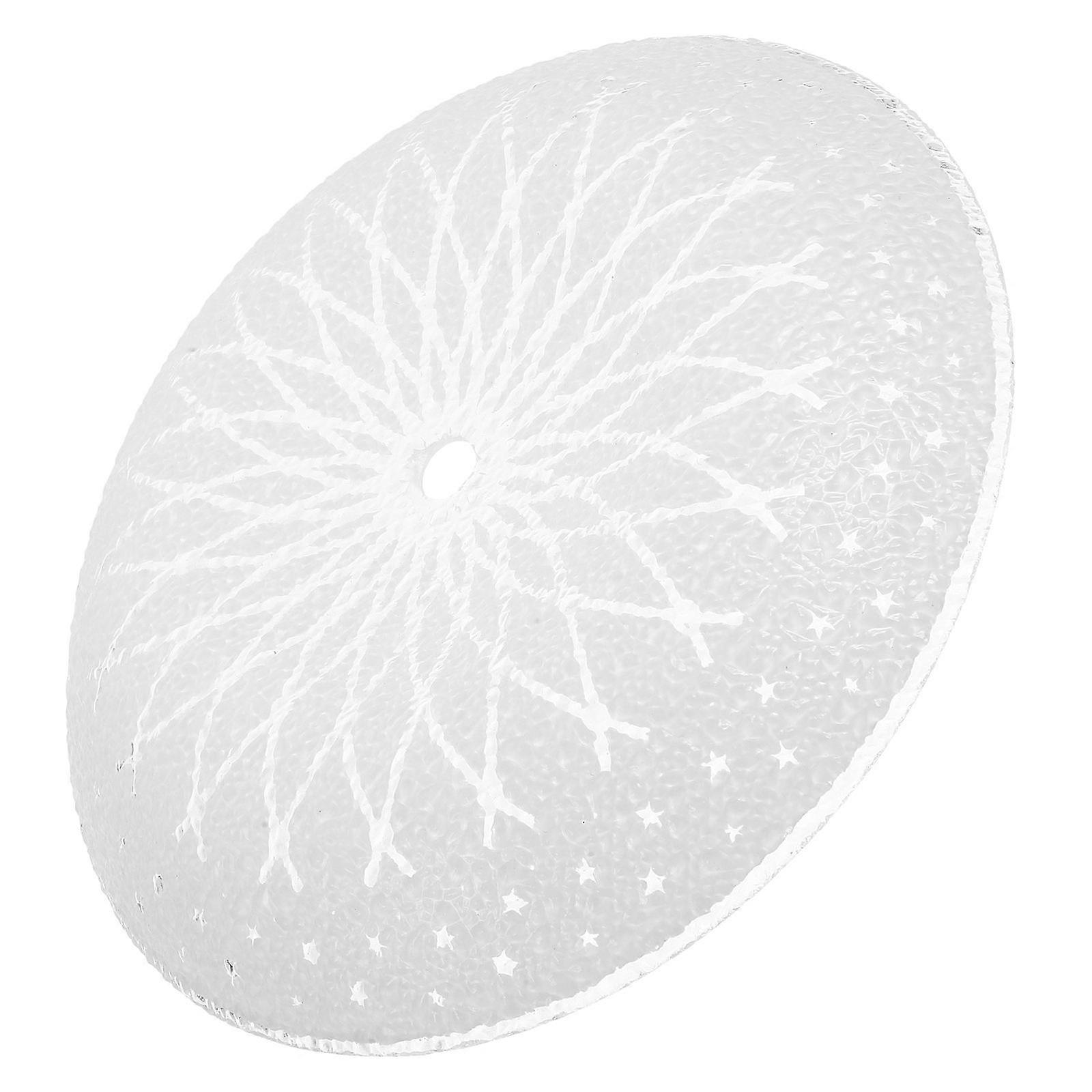 Frosted Glass Ceiling Light Shade Replacement, Modern Height Adjustable Lamp Cover, Easy Install Decorative Fixture for Bedroom, Living Room, Dining