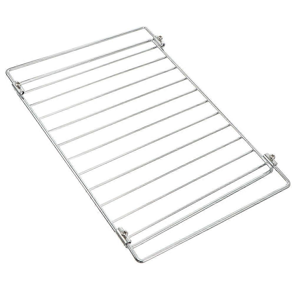 Grill Net Stainless Steel Rack Electric Oven Grill Mesh High Temperature Resistance 1Set