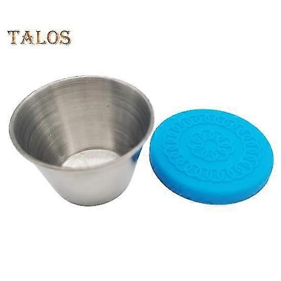 70ml Seasoning Box Strong Sealing Keep Healthy Eating Habits Safe Helpful Stainless Steel Condiment Containers with Lid for Home