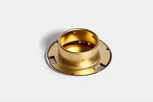 スプリンクラー用4pcsカバープレート:住宅用商業用の隠しノズルキャップ装飾的な金属セキュリティシステム交換部品