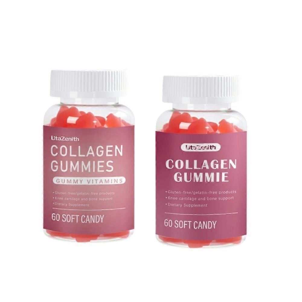 Collagen gummies, with vitamin E, combination pack
