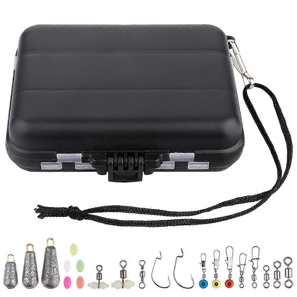 Compact Tackle Box, Fishing Tackle Storage With Smart Divider System For Quick Identification And Waterproof Seal, Multipurpose Use For Fishing,