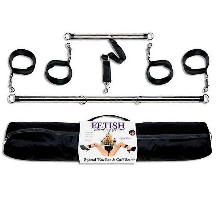 Fetish Fantasy Series - Series Spread Em Bar And Cuff Set
